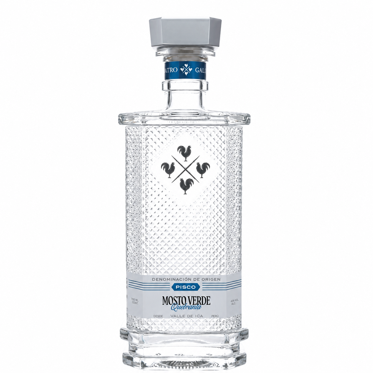 Pisco Mosto Verde Quebranta Cuatro Gallos 700ml ficha tecnica SC Liquors