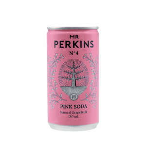 Mixer Mr Perkins Pink Soda Lata x 24 unidades 180ml