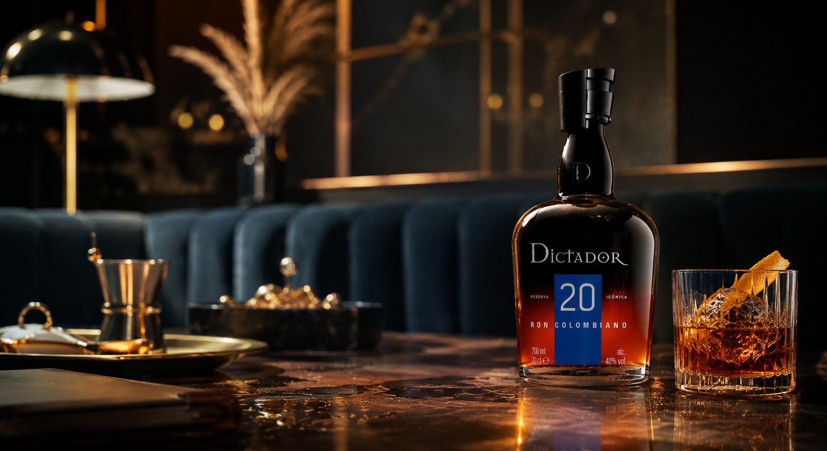 ron dictador 20 años banner
